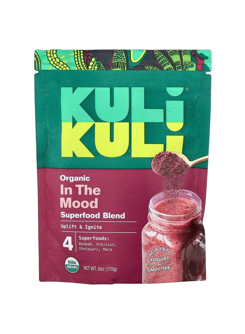 Organic Superfood Blend, In the Mood, 6 oz (170 g)